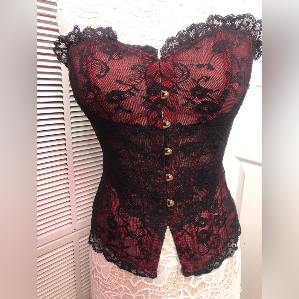 Gorgeous Victoria Secret Corset Top Size Large NWT